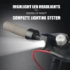 E9 Pro E-Scooter LED Scheinwerfer Frontlicht Nacht fahren