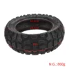 Maße des Offroad Reifens 10x3 Zoll – 24.5cm Durchmesser, 8cm Breite