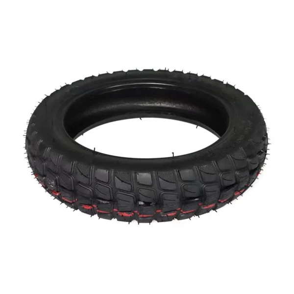 Komplette Ansicht des Offroad Reifens 10x3 Zoll für Xiaomi, Zero 10X und Kugoo M4 Pro
