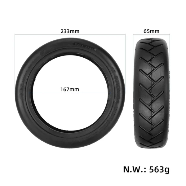 Maße des 10 Zoll 250×54 Reifens für Xiaomi 4 Ultra