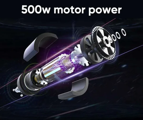 Leistungsstarker 500W Elektromotor
