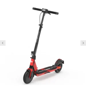 PHSCOO Butterfly Ultra E-Scooter rot schwarz Seitenansicht vorne