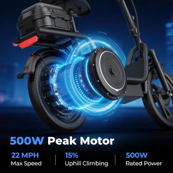 AOVOPRO ESBD-PRO Elektroroller 500W Motor starke Leistung Steigung Wien Österreich