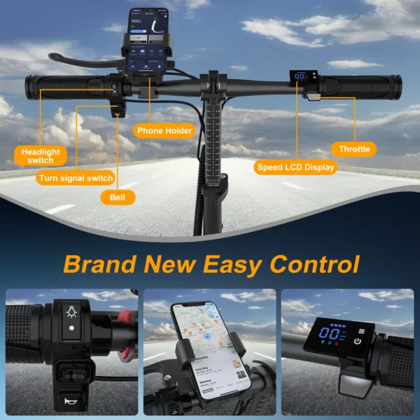 AOVOPRO ESBS Elektroroller LCD Display Steuerung Geschwindigkeit Wien